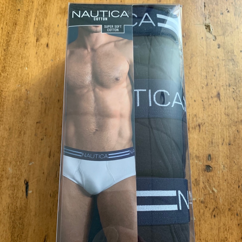 NWT Men’s Nautica Fly Front Briefs
